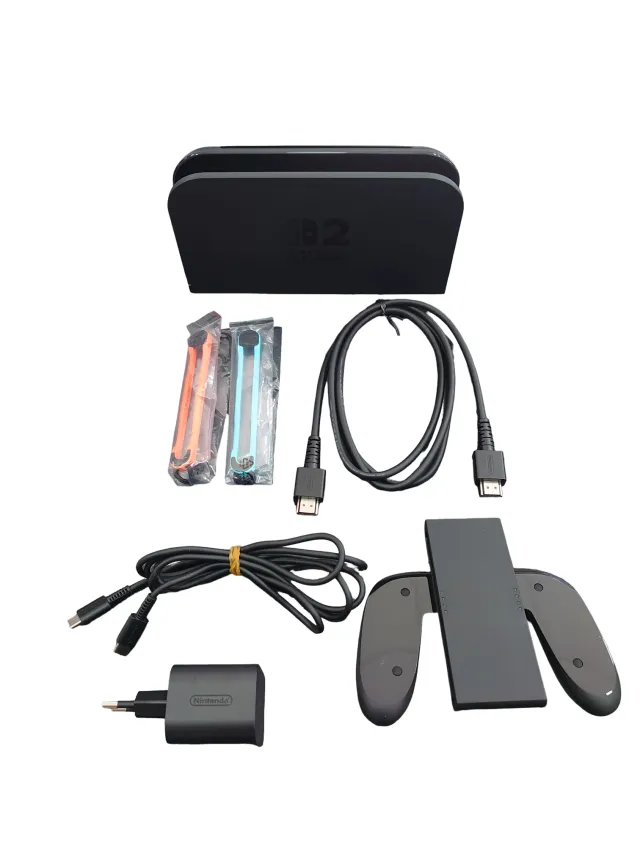 Nintendo Switch 2 Negra + Tarjeta MircroSD 128GB