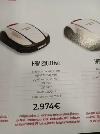 Robot cortacésped Honda Miimo HRM2500