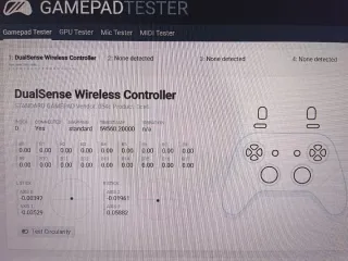 Mando DualSense PS5 Sony Blanco y Negro
