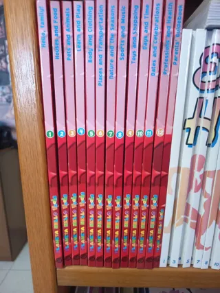 Colección libros aprendizaje en ingles con DVD