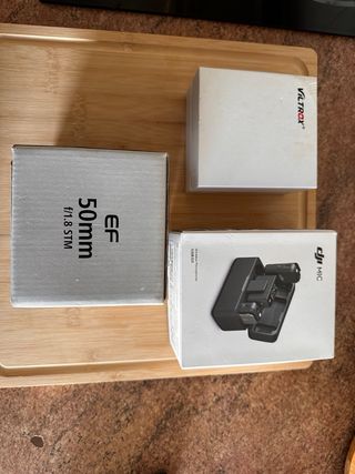 Canon EOS M50 + Lentes y Adaptador