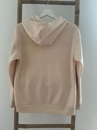 Sudadera vainilla de chica. Talla XS