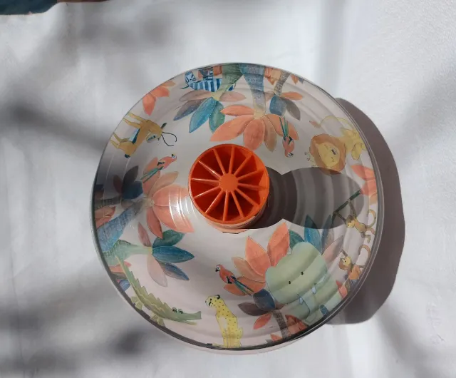 Trottola di latta Egmont Toys Giungla vintage