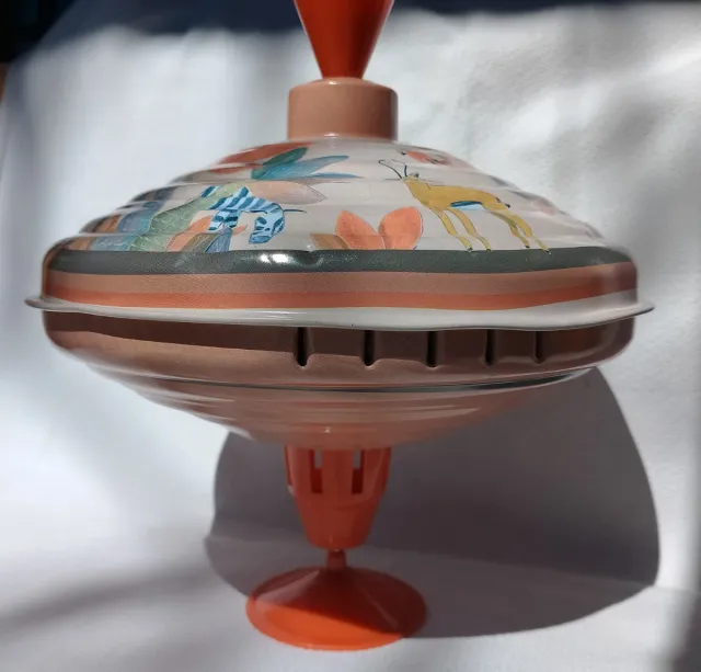 Trottola di latta Egmont Toys Giungla vintage