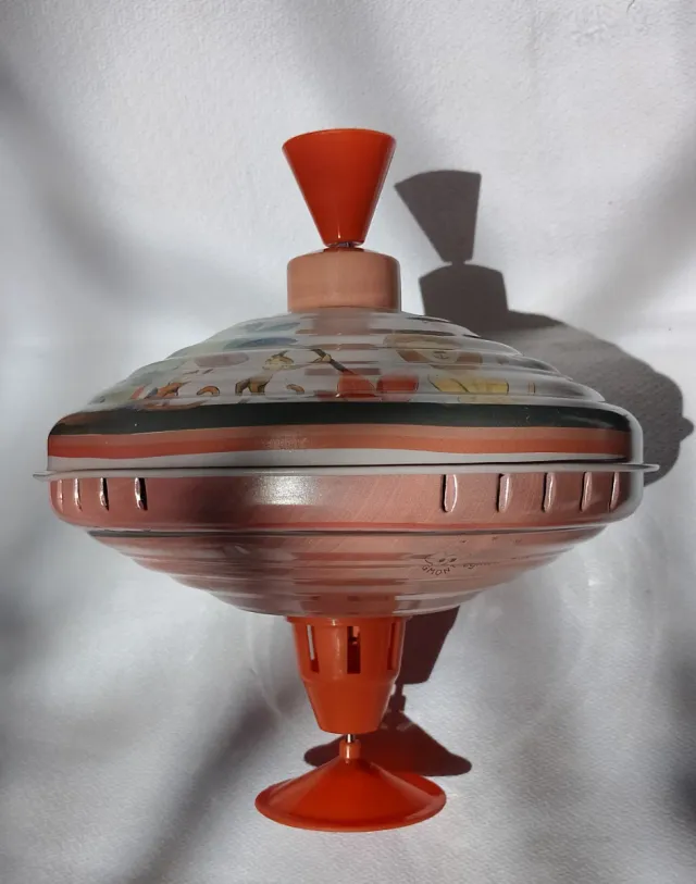 Trottola di latta Egmont Toys Giungla vintage