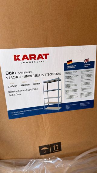 Estantería Metálica Almacenaje Madera