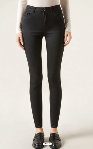 Pantalón caqui elástico Calzedonia Talla XL