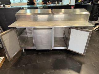 Mesón Refrigerador Industrial Acero Inoxidable