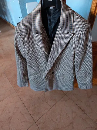 Chaqueta de cuadros