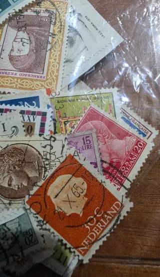50 Francobolli Italia ed Europa - Annullati