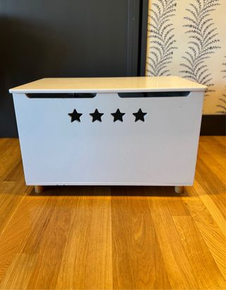 Baúl infantil Mini Home blanco