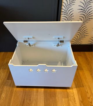 Baúl infantil Mini Home blanco