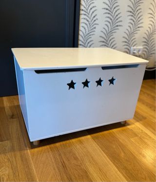 Baúl infantil Mini Home blanco