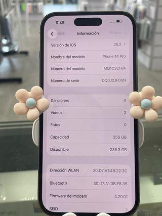 iPhone 14 Pro 256GB Morado