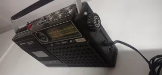 Radio Cassette Sanyo  Negro antiguo OCASIÓN UNICA