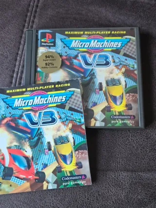 Micro Machines V3 PSX PAL España