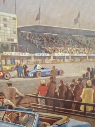 Cartel Alfa Romeo Carrera