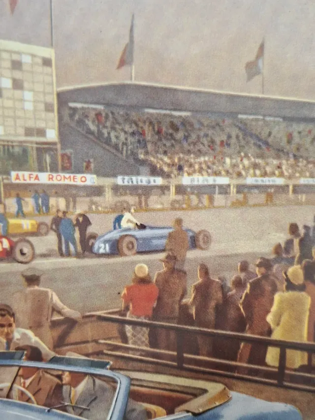 Cartel Alfa Romeo Carrera