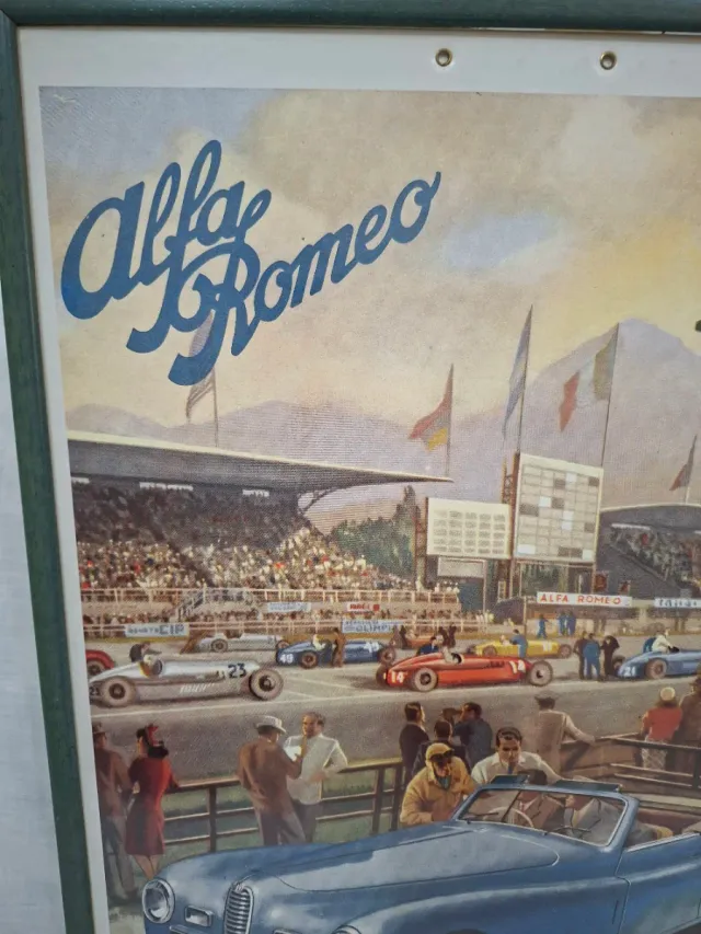 Cartel Alfa Romeo Carrera