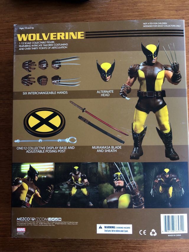 Mezco Wolverine Traje Naranja