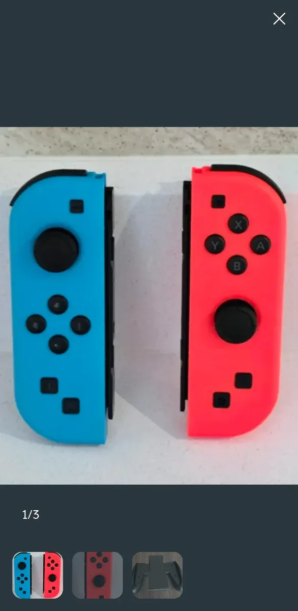 Mandos más soporte para Nintendo Switch para Óscar