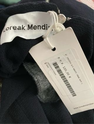 Vestido azul Loreak Mendian