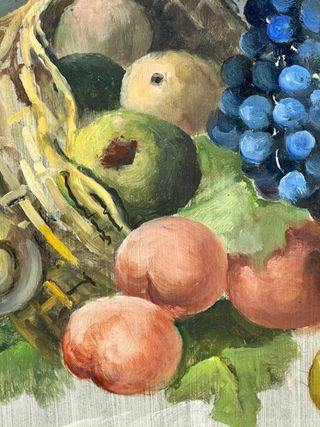 Quadro antico olio su legno