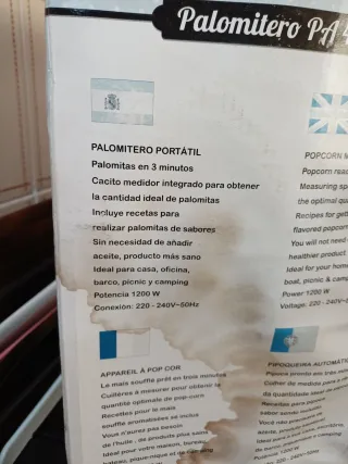 Máquina de Palomitas Fun Cooking (Orbegozo PA4226)