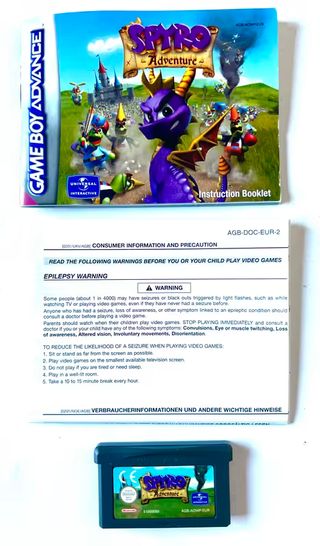 Spyro Adventure Game Boy Advance Completo