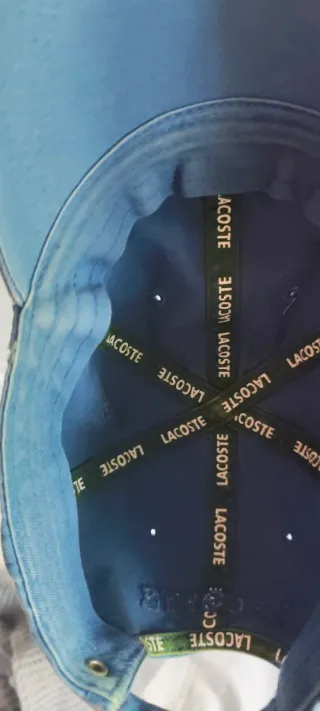 Gorra Lacoste Azul Original