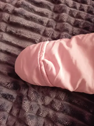Buzo de nieve para bebé rosa