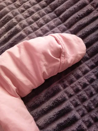 Buzo de nieve para bebé rosa
