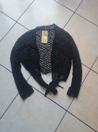 Bolero donna nero
