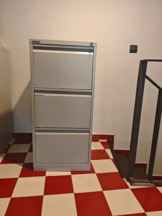 Archivador Bisley 3 cajones metal beige