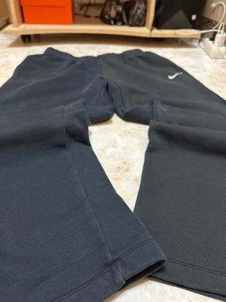 Nike Black Athletic Jogger Sweatpants Y2K Elastic
