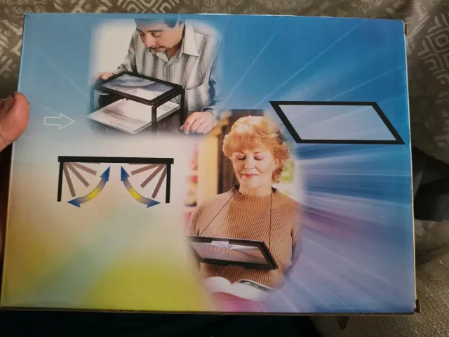 Lupa de manos libres para lectura