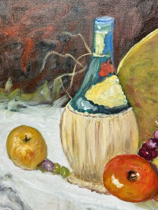 Quadro olio 50x60 natura morta