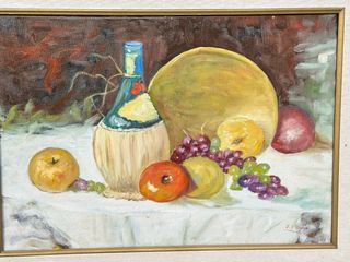 Quadro olio 50x60 natura morta