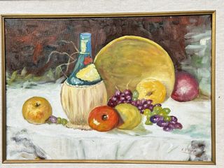 Quadro olio 50x60 natura morta