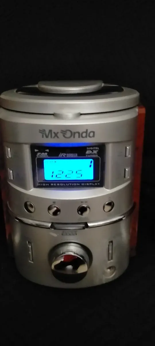 Mini Cadena MX Onda Plata y Marrón