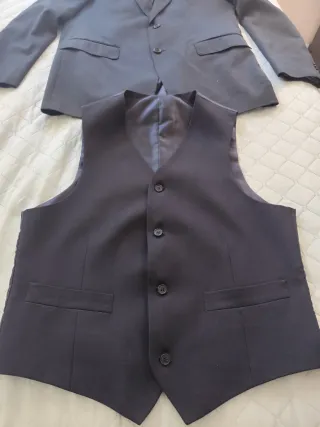 Traje Chaqueta Negro Talla M