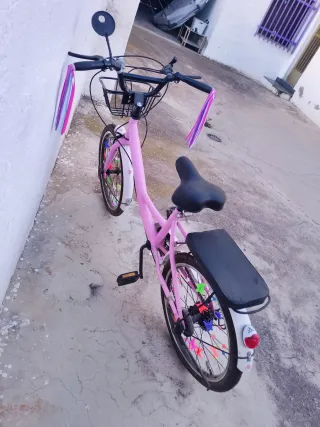 Bicicleta niña 20 rosa nueva