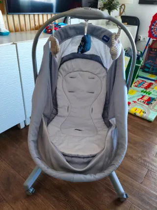 Minicuna Chicco gris