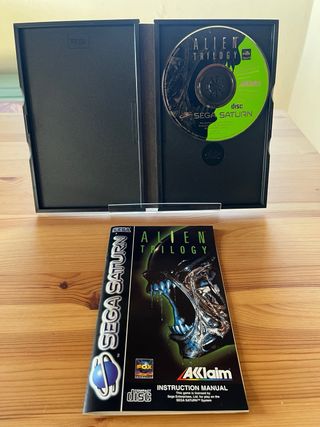 Alien Trilogy Completo - Sega Saturn