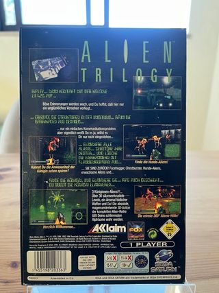 Alien Trilogy Completo - Sega Saturn