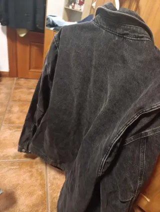 Chaqueta vaquera H&M oscura XXL