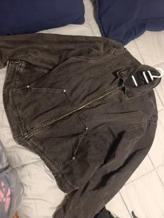 Chaqueta vaquera H&M oscura XXL