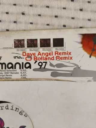 Katana Sask Erotmania '97 Remix Vinilo