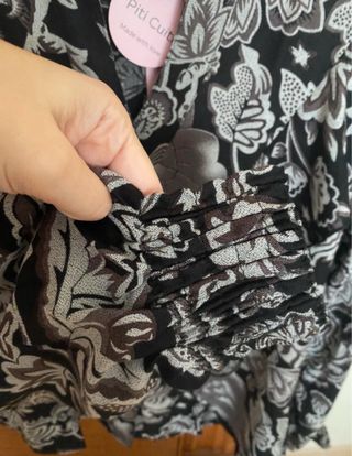 Blusa Piti Cuiti Estampada Talla S