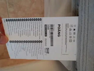 Set di cuscini per Ikea Poang modello Knisa